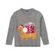 lupilu® Kleinkinder Mädchen Pullover mit niedlichem Weihnachtsmotiv (grau/Musik, 122/128) - B-Ware sonstiges
