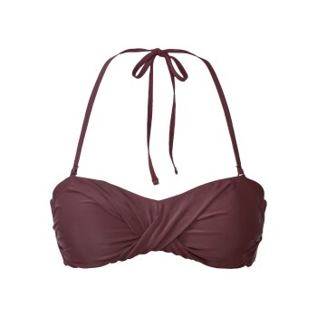 esmara® Damen Bikini Oberteil, pflegeleichte Qualität (bordeaux, 40) - B-Ware sehr gut