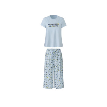 esmara® Damen Pyjama Set mit Caprihose - B-Ware