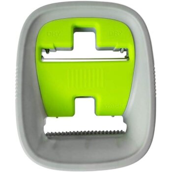 Eimerdeckel für EasyGleam Flat Mop und Eimer-Set, nur Ersatzteil, grün und grau, nur Deckel - B-Ware Transportschaden Kosmetisch