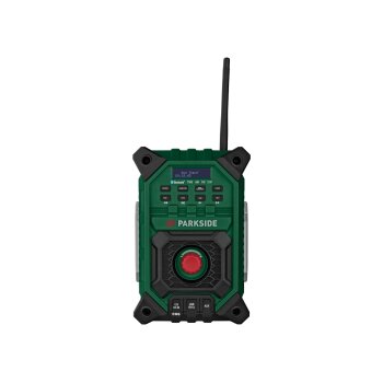 PARKSIDE® 20 V / 12 V / 230 V Akku-Baustellenradio PRFMA 20-Li A1 - B-Ware-sehr gut