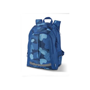 TOPMOVE® Schulrucksack, blau - B-Ware neuwertig