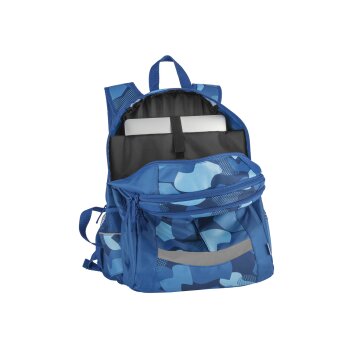 TOPMOVE® Schulrucksack, blau - B-Ware neuwertig