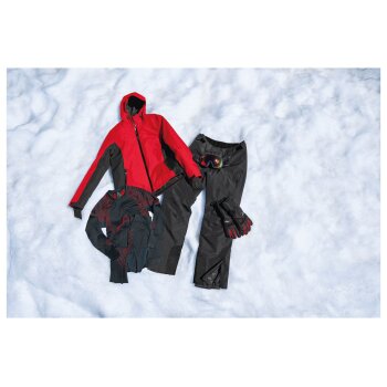 CRIVIT Damen Skijacke, wind- und wasserdicht (rot, XS(32/34)) - B-Ware neuwertig