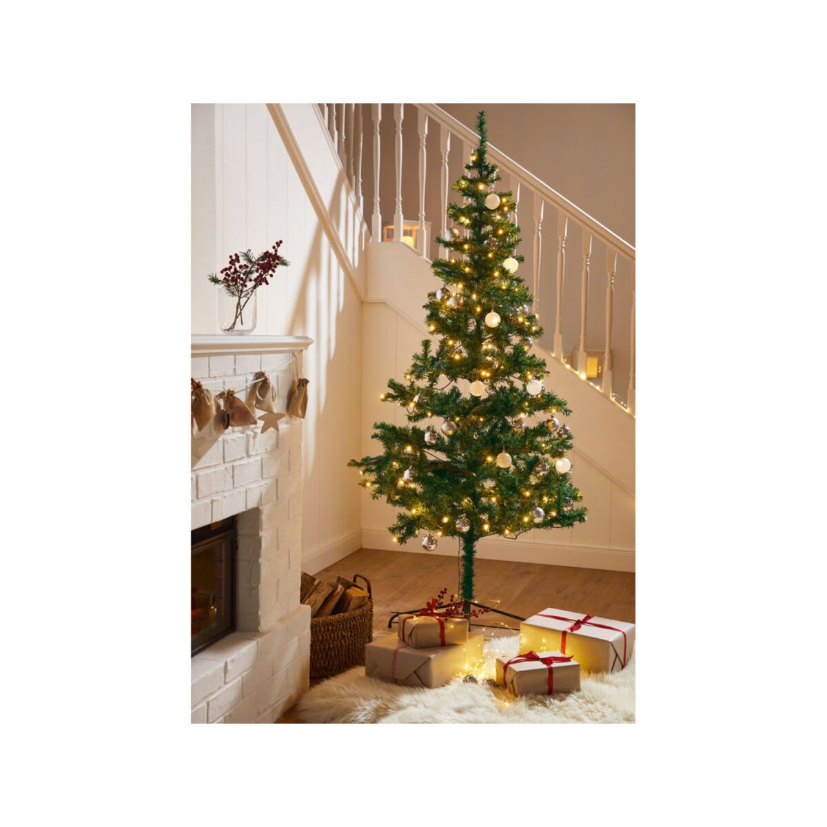 LIVARNO home LED-Weihnachtsbaum, 210 cm, mit 180 LEDs - B-Ware neuwertig,  36,99 €