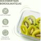 Ribelli Luftdichte Frischhaltedosen mit Deckel, 6 Stück, ca. 370 ml - B-Ware sehr gut