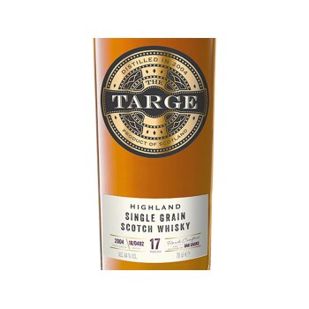 The Targe Highland Single Grain Scotch Whisky 17 Jahre 44% Vol