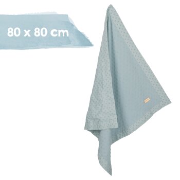 roba Babydecke Lil Planet, hellblau, 80 x 80 cm - B-Ware neuwertig