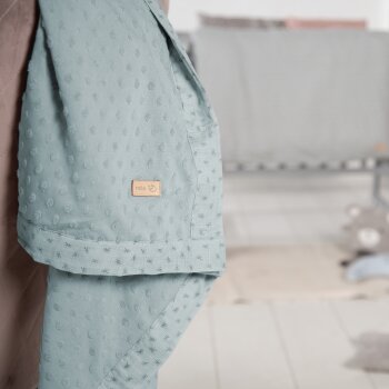 roba Babydecke Lil Planet, hellblau, 80 x 80 cm - B-Ware neuwertig