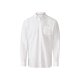 LIVERGY® Herren Hemd, gerade geschnitten mit abgerundetem Saum (weiß, S(37/38)) - B-Ware sehr gut