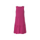 esmara® Damen Kleid, kurz, mit modischen Volants (pink, S (36/38)) - B-Ware sehr gut