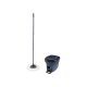 Vileda Wischmop Komplett-Set »Easy Wring & Clean«, mit Power-Schleuder, dunkelblau - B-Ware neuwertig