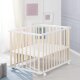 roba Laufgitter, klappbar, 75 x 100 cm - Platzsparender und faltbarer Baby Laufstall Holz - B-Ware sehr gut