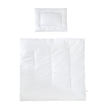 roba Kindersteppbett - Baby Bettdecke 80 x 80 cm + Kissen...