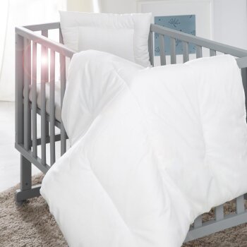 roba Kindersteppbett - Baby Bettdecke 80 x 80 cm + Kissen...