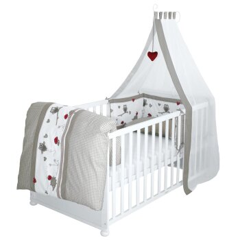 roba Komplettbettset Adam & Eule, umbaubar, 70 x 140 cm - B-Ware neuwertig