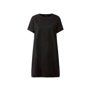 esmara® Damen Kleid mit Rundhalsausschnitt (schwarz, XS (32/34)) - B-Ware neuwertig