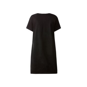 esmara® Damen Kleid mit Rundhalsausschnitt (schwarz, XS (32/34)) - B-Ware neuwertig