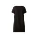 esmara® Damen Kleid mit Rundhalsausschnitt (schwarz, XS (32/34)) - B-Ware neuwertig