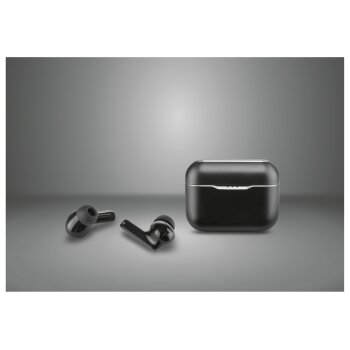 SILVERCREST® True Wireless Bluetooth®-In-Ear-Kopfhörer STSK A4 B2, mit Ladecase, schwarz - B-Ware sehr gut