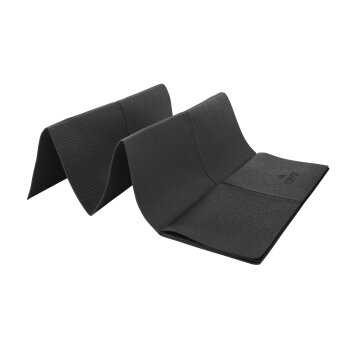 CRIVIT Faltbare Fitnessmatte, mit Dämpfung (schwarz) - B-Ware neuwertig