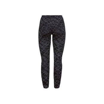 esmara® Damen Leggings, 2 Stück, mit Baumwolle (gemustert/schwarz, 3XL(56/58)) - B-Ware neuwertig