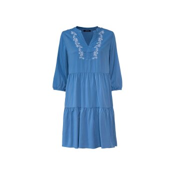 esmara® Damen-Tunikakleid aus Viskose, S 36/38, blau...