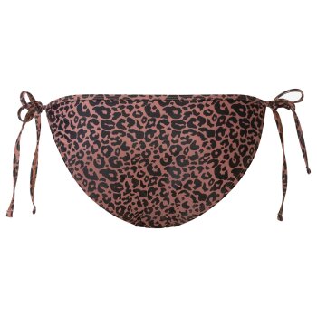 esmara® Damen Bikini Unterteil, pflegeleichte Qualität (leo/braun, 36) - B-Ware neuwertig