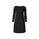 esmara® Damen Kleid, tailliert geschnitten, mit ressourcenschonender Viskose (schwarz, XL(48/50)) - B-Ware neuwertig