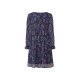 esmara® Damen Kleid, in leichter Chiffon-Qualität (blau, 36) - B-Ware neuwertig