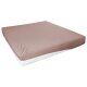 Primera Elastan-Jersey-Spannbetttuch mit Rundumgummi (Nougat, 180-200x200 cm) - B-Ware neuwertig