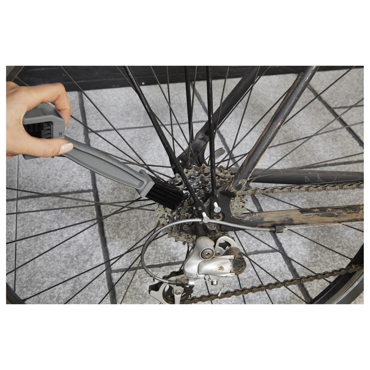 CRIVIT Fahrrad-Reinigungs-Set mit Aufbewahrungsbox - B-Ware neuwertig,  10,99 €