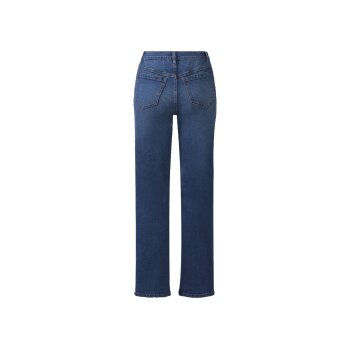esmara® Damen Jeans, Skinny Fit, mit hoher Leibhöhe (dark blue denim, 46) - B-Ware neuwertig