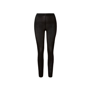 esmara® Damen Leggings mit Merino-Wolle (schwarz, M(40/42)) - B-Ware neuwertig