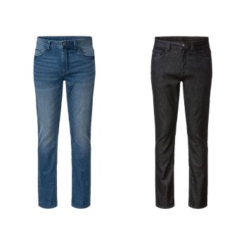 LIVERGY® Herren Jeans, Slim Fit, hoher Baumwollanteil...