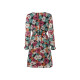 esmara® Damen Chiffon-Kleid mit transparenten Ärmeln - B-Ware