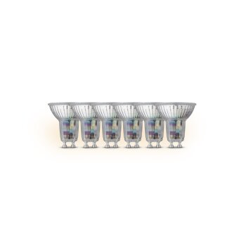 LIVARNO home LED-Leuchtmittel, 6 Stück, GU10 / E14 / E27 (GU10) - B-Ware neuwertig
