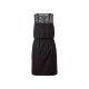 esmara® Damen Kleid, körpernah geschnitten, mit Baumwolle (schwarz, S(36/38)) - B-Ware neuwertig