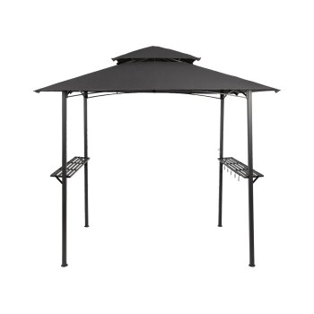 LIVARNO home Grillpavillon, witterungsbeständig, anthrazit - B-Ware neuwertig