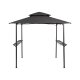 LIVARNO home Grillpavillon, witterungsbeständig, anthrazit - B-Ware neuwertig