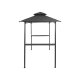LIVARNO home Grillpavillon, witterungsbeständig, anthrazit - B-Ware neuwertig