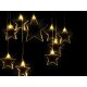 LIVARNO home LED-Lichtervorhang, mit Timer (Stern warmweiß) - B-Ware sehr gut