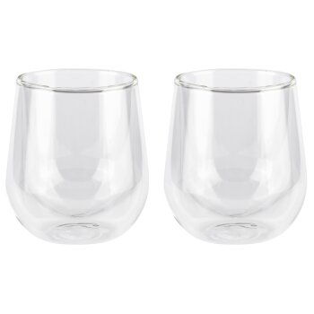 ERNESTO® Doppelwandige Gläser, 2 Stück, aus Borosilikatglas - B-Ware