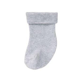 lupilu® Baby Thermo-Socken, 5 Paar, mit hohem Baumwollanteil, weiß/grau (19/22) - B-Ware neuwertig