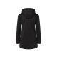 Rocktrail Damen Softshellmantel, verlängerte Rückseite (schwarz, S (36/38)) - B-Ware neuwertig