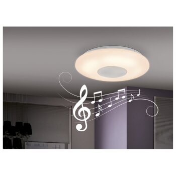 LIVARNO HOME LED-Deckenleuchte, mit Bluetooth®-Lautsprecher - B-Ware neuwertig