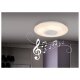 LIVARNO HOME LED-Deckenleuchte, mit Bluetooth®-Lautsprecher - B-Ware neuwertig