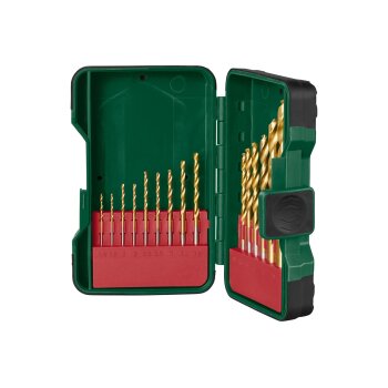 PARKSIDE® Bohrer- und Bit-Set »PBB 4 C2«, sortiert verpackt (HSS- Spiralbohrer Set 15ltg.) - B-Ware neuwertig