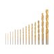 PARKSIDE® Bohrer- und Bit-Set »PBB 4 C2«, sortiert verpackt (HSS- Spiralbohrer Set 15ltg.) - B-Ware neuwertig