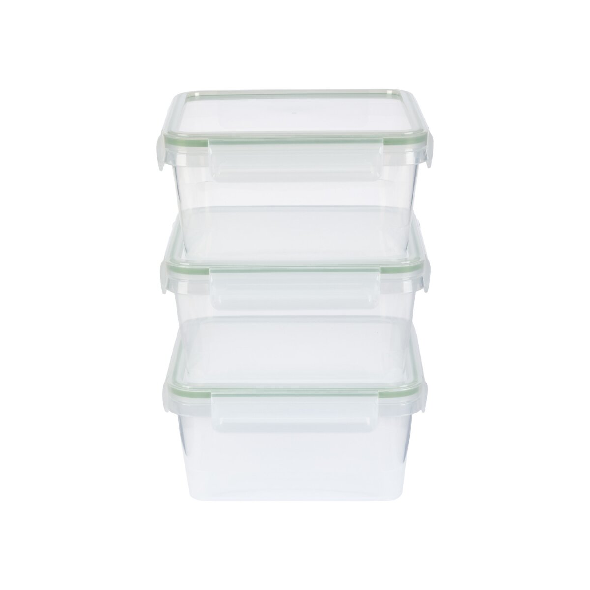 ERNESTO® Frischhaltedosen-Set, stapelbar, mit Klickverschluss € - 5,99 B-Ware